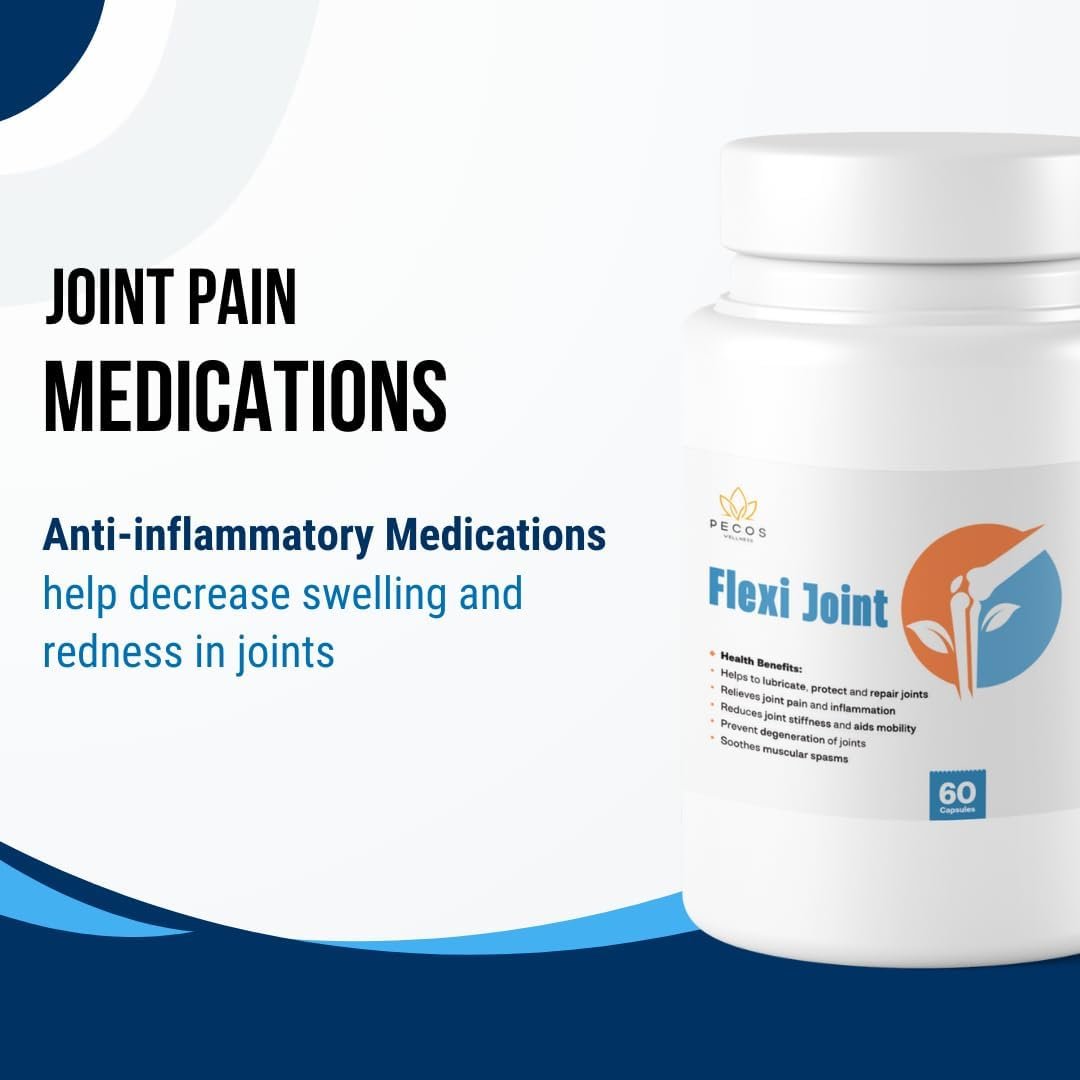 Flexi Joint Supplement for Joint Health, 60 Capsules, Supports Mobility and Joint Protection