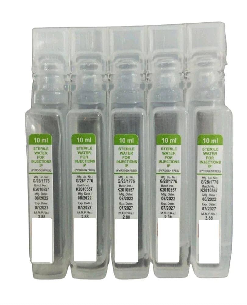 Sterile water injection