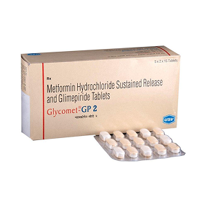 Glimepiride 2 mg+ Metformin 500 mg