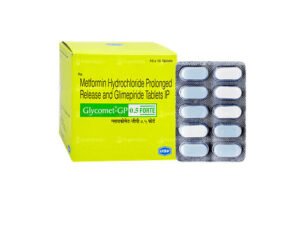 Glimepiride 0.5 mg+ Metformin 1000 mg