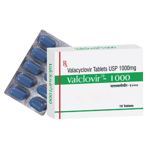 Valacyclovir Tablets USP 1000mg