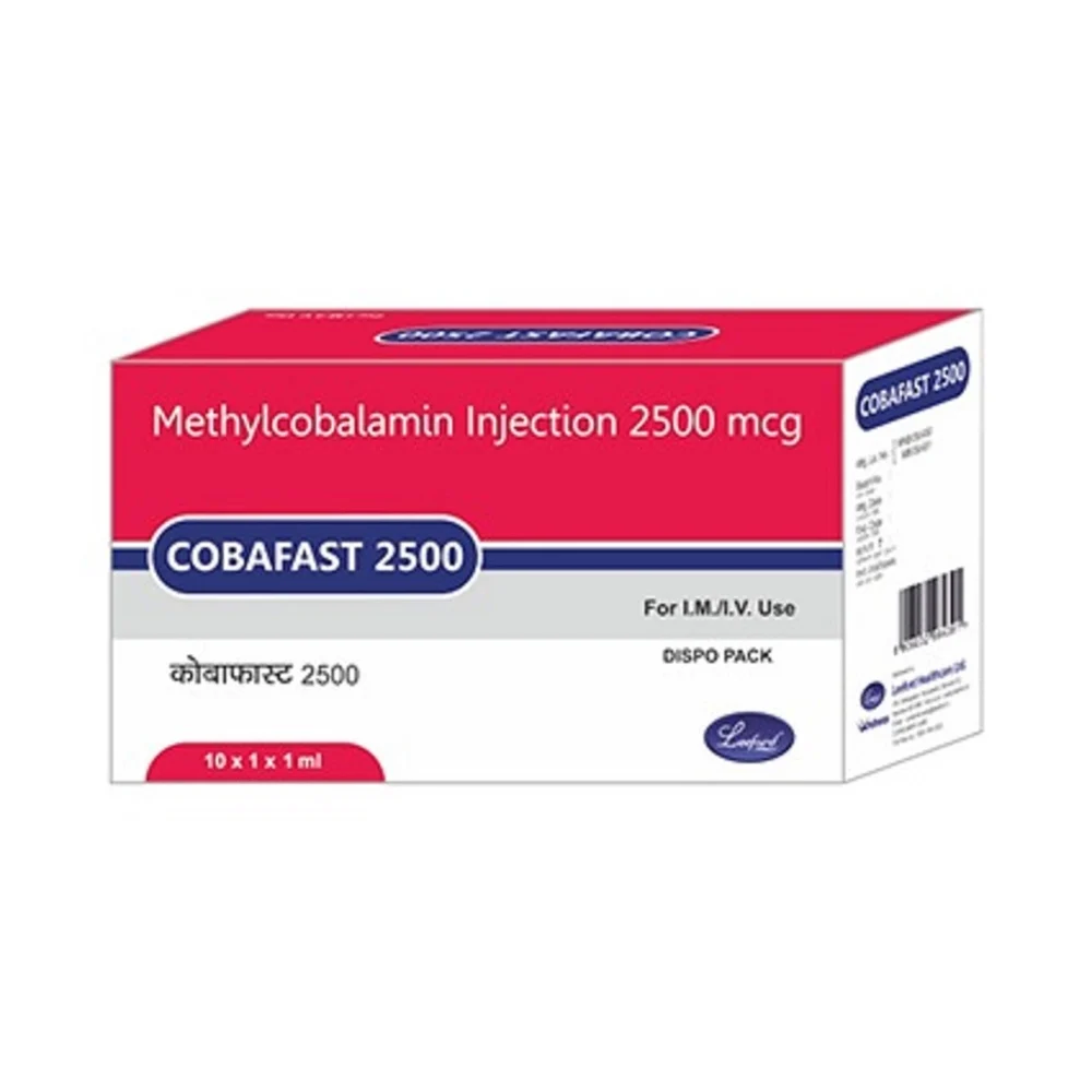 Methylcobalamin 2500 mcg ( vitamin b12 2500 mcg) injection
