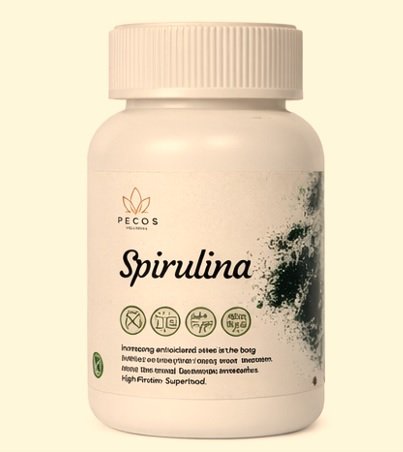 Organic Spirulina Capsules (60 cap)